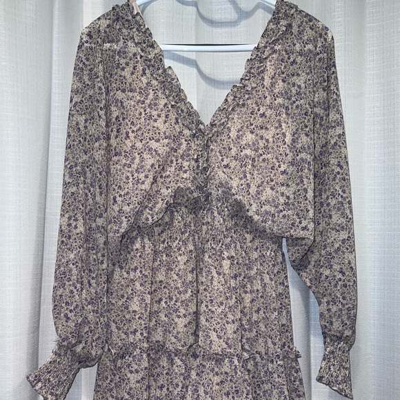 Floral Mini Dress - Picture 2 of 3